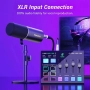 Нов, тестван TONOR RGB аудио миксер с Pro предусилвател, 6.5 мм и XLR канал, поддръжка за инструмент, снимка 6