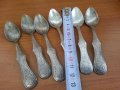 стари посребрени лъжички , снимка 5