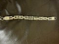 Масивна мъжка сребърна гривна ,4.50лв./гр., снимка 3