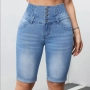 Дамски къси дънки, снимка 1