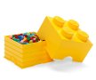 LEGO® кутия за съхранение - Тухличка 4, жълт цвят, снимка 2