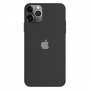 Силиконов кейс Silicone Case 2 за Apple, За iPhone 11 Pro (5.8), Черен