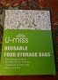 10 бр.Чанти за сандвич и закуски за многократна употреба за съхранение, снимка 8