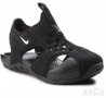Бебешки черни сандали Nike 20 номер, снимка 1 - Детски сандали и чехли - 36992938