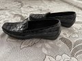 Дамски обувки, лоуфъри черни кожа естествена, снимка 5
