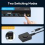 Нов Двоен Монитор КВМ Суич 4K Резолюция USB 3.0, снимка 2