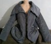 Сива шуба с голяма яка "flame",XL, снимка 2