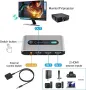 Нов 8K 2 в 1 HDMI превключвател Ръчен селектор за  PS5, PS4, Nintendo Switch, снимка 4