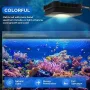 Нова 25W LED светлина за аквариум RF дистанционно затъмняване, снимка 6