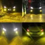 Халогенни крушки H7, 55W/ 2500K/ Жълти - 2 броя, снимка 4
