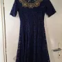 Синя рокля-дантела, снимка 5