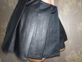 Черна нова кожена къса пола с плохи за едра дама XXL, снимка 7