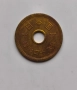 Японски монети 5 йени Япония японска монета с дупка 4 японски монети 五円 Ерата Хейсей и ерата Шьова , снимка 4