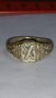 Старинен пръстен сачан над стогодишен с Буква Х - 59921, снимка 3