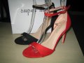 НАМАЛЕНИЕ-Дамски сандали м.7148 червени , снимка 1 - Сандали - 28507153