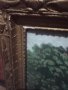 Красив гоблен ръчно бродиран в барокова рамка , снимка 5