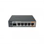 Кабелен Рутер Mikrotik hEX S RB760iGS 5-портов Gigabit Ethernet, снимка 1
