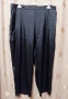 3XL Черен сатенен панталон за едра дама , снимка 4