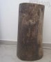 Голям хаван чутора чутура Стар дървен съд, уред, 45 см висок, снимка 4