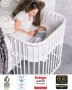 Промо: Babybay Boxspring XXL Странично бебешко легло (без матрак), снимка 1 - Кошарки - 37431884