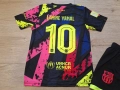 Детски флуоресцентен футболен екип на Барселона #ЛАМИН ЯМАЛ #10!, снимка 3