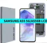 Дисплей за Samsung Galaxy A55, 5G, A556U, тъч скрийн, с рамка, екран, тъчскрийн, A556E, A556B, A556, снимка 2