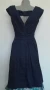Елегантна дизайнерска рокля за лятото размер S, снимка 2