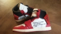 Off-White × Nike Air Jordan 1 Retro High The Ten "Chicago" AA3834-101 Размер EUR 44/UK 9 41-14-S, снимка 11