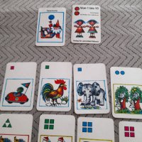 Стари детски карти за игра #7, снимка 4 - Антикварни и старинни предмети - 33641562
