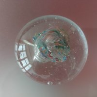 абстрактен стъклен сувенир от Италия, снимка 1 - Декорация за дома - 39093127
