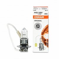 Халогенна крушка Osram H3 Original 12V, 55W, снимка 1 - Аксесоари и консумативи - 27796363