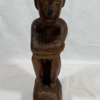 Дървена статуетка дърворезба , снимка 2 - Статуетки - 35626438