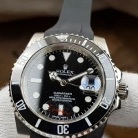 Мъжки луксозен часовник Rolex Submariner 124060 , снимка 2 - Мъжки - 37216609