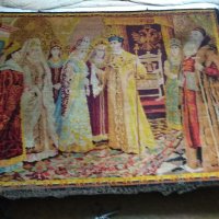Старинен килим , ковьор , пано за стена края на 19 век, снимка 11 - Антикварни и старинни предмети - 32216158