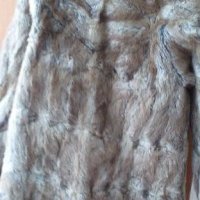 Палто от естествен косъм, размер ХЛ, снимка 5 - Палта, манта - 28025847