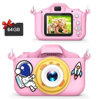 Дигитален детски фотоапарат STELS Q90s,Дигитална камера, 64GB SD карта, снимка 5 - Други - 44043484