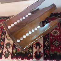 Османска масичка , инкустрация със седеф, снимка 9 - Антикварни и старинни предмети - 39690398