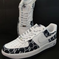 Nike Air Force 1 Denim Оригинални Маратонки Размер 43 Номер Обувки с дънков плат уникални , снимка 8 - Маратонки - 37410574