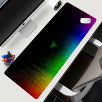 Голям XXXL Razer RGB Геймърски пад подложка за мишка gaming mouse pad, снимка 1 - Клавиатури и мишки - 32528357