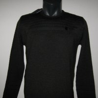 Armani Jeans мъжки пуловер черен размер S и ХХL нов с етикет, снимка 1 - Пуловери - 38581904