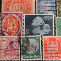 Пощенски марки серия DEUTSCHES REICH много стари уникати за колекционери - 21716, снимка 5 - Филателия - 36682380