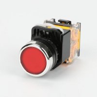 Бутонен превключвател HL-LA38P-11 / self-reset 22mm, снимка 4 - Друга електроника - 32779592