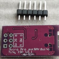 USB Tiny ATTiny44 ISP програматор за Arduino , снимка 2 - Друга електроника - 32592784