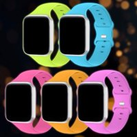 Светеща каишка Apple watch, снимка 1 - Каишки за часовници - 40855319