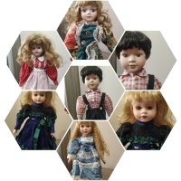 Порцеланови кукли , снимка 1 - Антикварни и старинни предмети - 37549485