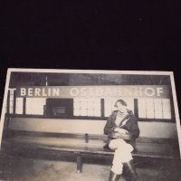 Стара винтидж фотография Берлинската гара за КОЛЕКЦИЯ ДЕКОРАЦИЯ 41593, снимка 3 - Колекции - 43098412