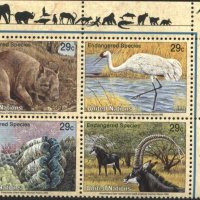 Чисти марки Фауна 1993 от ООН - Ню Йорк, снимка 1 - Филателия - 43177690