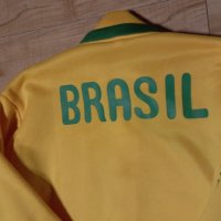 Brazil football zip up unisex , снимка 2 - Суичъри - 43429424
