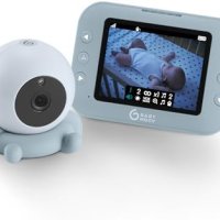 Нов Babymoov Безжичен Бебефон с камера 3.5 Инча Екран, 300м Обхват, снимка 1 - Бебефони - 43421202