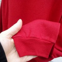4XL Нова блуза Hanes в червено , снимка 4 - Блузи с дълъг ръкав и пуловери - 34854859